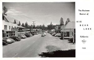 Big Bear Lake California Union Oil Gas Station Frasher Real Photo PC AA17077