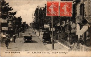 CPA La BAULE - La Route du POULIGUEN (986143)