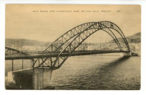 VT - Bellows Falls. Arch Bridge 