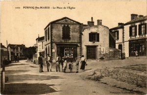 CPA PORNIC-Ste-MARIE Place de l'Eglise (864355)