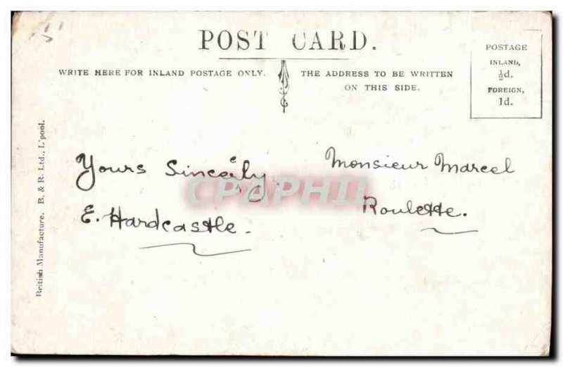 Postcard Old Tea House Harrogate Valley Gardens