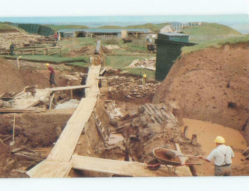 Pre-1980 EXCAVATION AT FORT IN PARK Aulac In Sackville - Near Moncton NB E6850