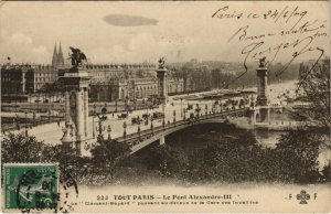CPA Tout PARIS - 222 - Le Pont Alexandre III (145202)