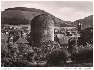 Germany Goslar Blick Vom Bismarckdenkmal nach dem Rammelsberg 1964
