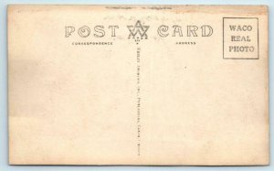 RPPC  NORTH BEND, Oregon OR ~ ROOSEVELT SCHOOL Coos County Emil Postcard