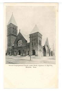 MA - Holyoke. Second Congregational Church