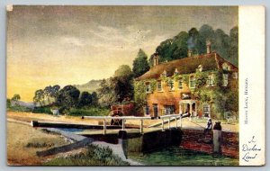 Scotland  Marsh Loch Henley   Postcard  1904