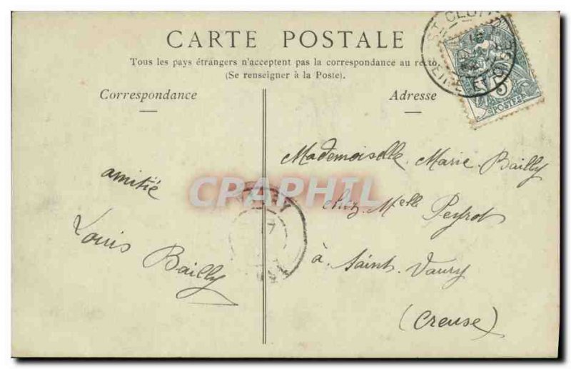 Postcard Old Saint Cloud Cascades