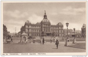 Transvaal: Chrich Square, PRETORIA, South Africa, 10-20s