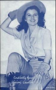 Cowgirl Actress - Arcade Exhibit Card - Vivian Austin