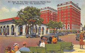 Open Air Post Office and Princess Martha Hotel St Petersburg, Florida  