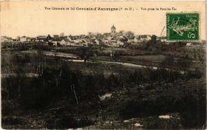 CPA vue générale St-GERVAIS-d'Auvergne vue prise de BOUCHE Tell (408191)