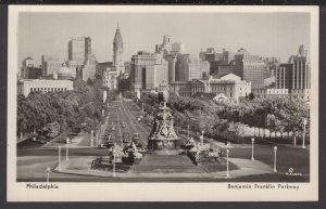 PA Philadelphia - Benjamin Franklin Parkway Original Photography by K. F. Lutz