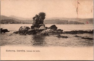 Brazil Nicteroy Icarahy Cabeca de India Vintage Postcard C005