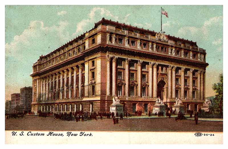 Postcard BUILDING SCENE New York City New York NY AQ8707