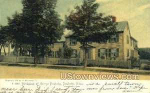 Birthplace of George Peabody - Massachusetts MA Postcard