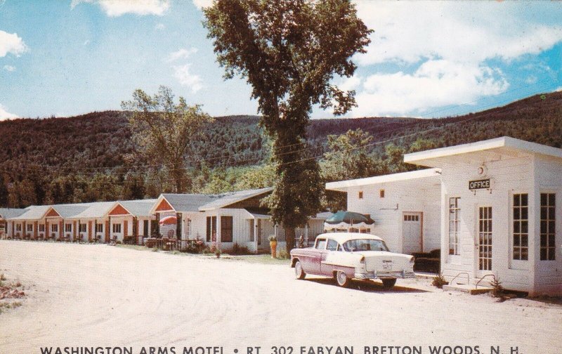 New Hampshire Bretton Woods Washington Arms Motel sk5249