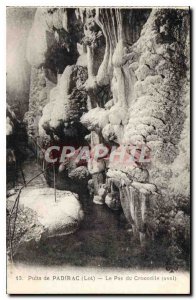 Postcard Old Well of Padirac Lot Pas Crocodile Aval