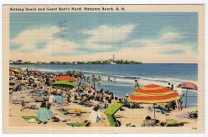 Hampton Beach, N.H., Bathing Beach and Great Boar's Head