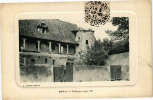 CPA NÉRAC-Chateau Henri IV (264075)
