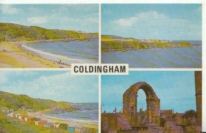 Scotland Postcard - Views of Coldingham - Berwickshire - Ref TZ7603