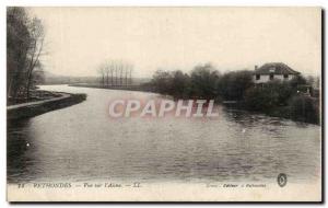 Old Postcard Rethondes View the & # 39Aisne