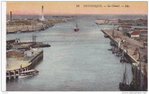 DUNKERQUE, Nord, France, 1900-1910's; Le Chenal