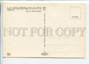 442185 USA California San Francisco Golden Gate Bridge tourist advertising Old
