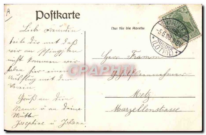 Postcard Old Dance Sissi Valy u