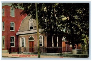 c1910 Delaware Historical Society Building Wilmington Delaware Vintage Postcard