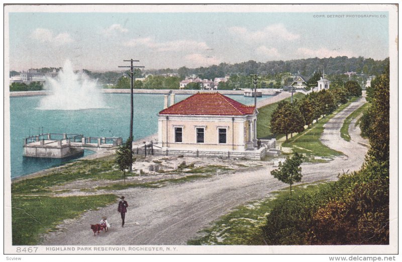 Highland Park Reservoir , ROCHESTER , New York , PU-1911