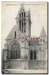 Old Postcard Dormans L & # 39Eglise