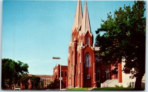 North Ash Street & Cathedral of the Immaculate Conception - Crookston, Minnesota