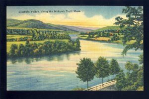 Deerfield Valley, Massachusetts/MA Postcard, Along The Mohawk Trail