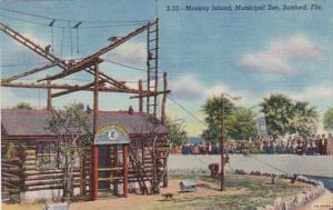 Florida Sanford Monkey Island At Municipal Zoo Curteioh