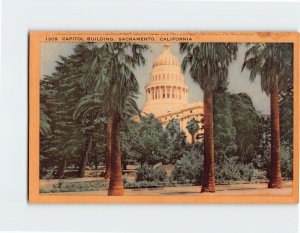 Postcard Capitol Building Sacramento California USA