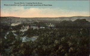 San Antonio TX Tower & Water Supply Tanks Ft. Sam Houston c1910 Postcard