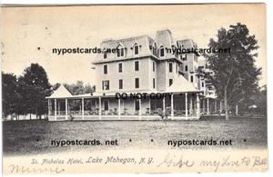 St Nicholas Hotel, Lake Mohegan NY