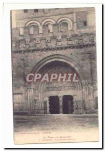 Moissac Old Postcard porch of & # 39eglise