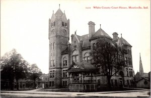 PC White County Court House in Monticello, Indiana Destroyed in 1974 Tornado