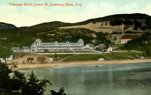 Canada - QC, Tadousac. Tadousac Hotel, Lower St. Lawrence River