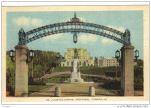 MONTREAL, Quebec, Canada, 1900-1910's; St. Joseph's Shrine