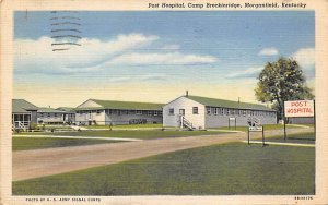 Camp Breckenridge Morganfield Kentucky Postcard