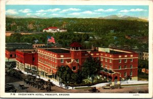 Postcard Hassayampa Hotel in Prescott, Arizona~4327