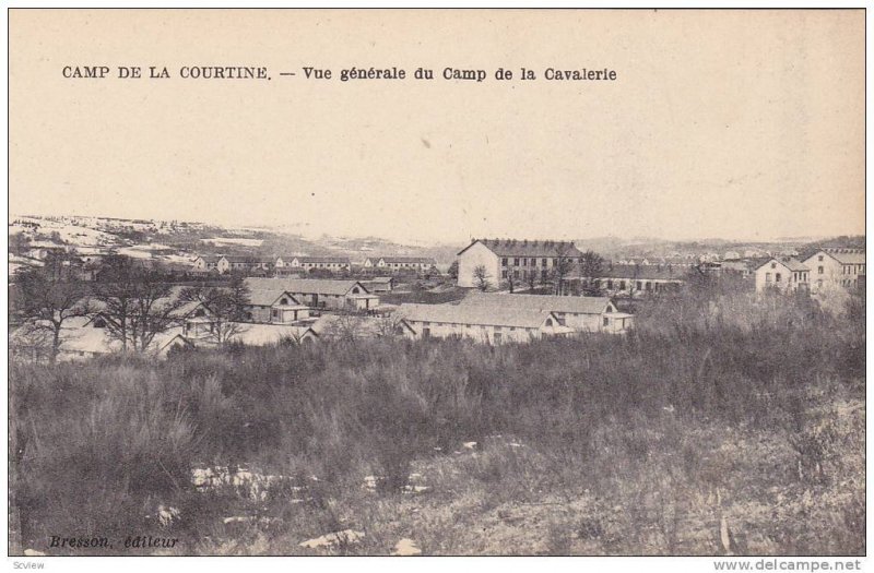 Camp de la Courtine , France , 00-10s ; Vue generale du Camp de la Cavalerie