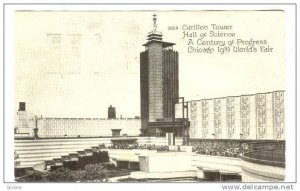 Carillon Tower, Hall of Science A Century of Progress, Chicago 1933 World's F...