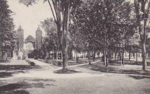 Maine Lewiston The Chapel And Campus Bates College Albertype