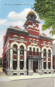 City Hall Galesburg Illinois an Ideal American City