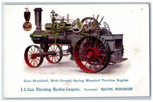 Racine WI Postcard JJ Case Threshing Machine Company Case Standard Advertising