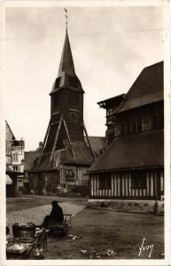 CPA HONFLEUR Clocher de l'Eglise Sainte-Catherine (1258526)